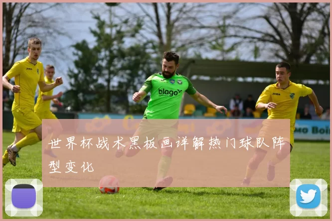 世界杯战术黑板画详解热门球队阵型变化
