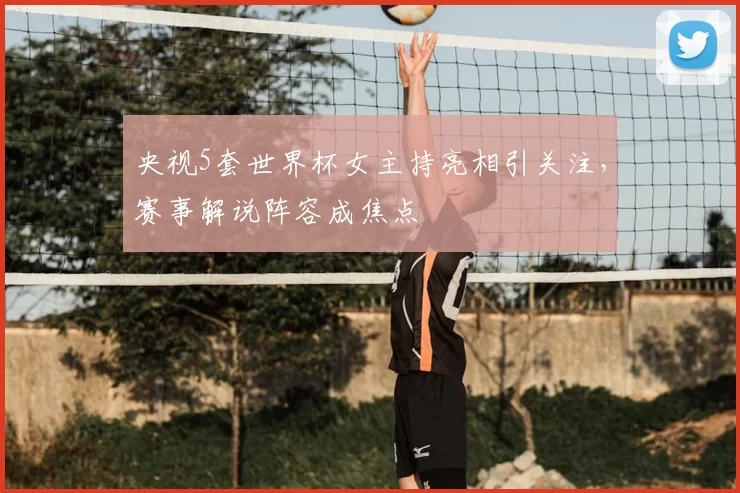央视5套世界杯女主持亮相引关注，赛事解说阵容成焦点